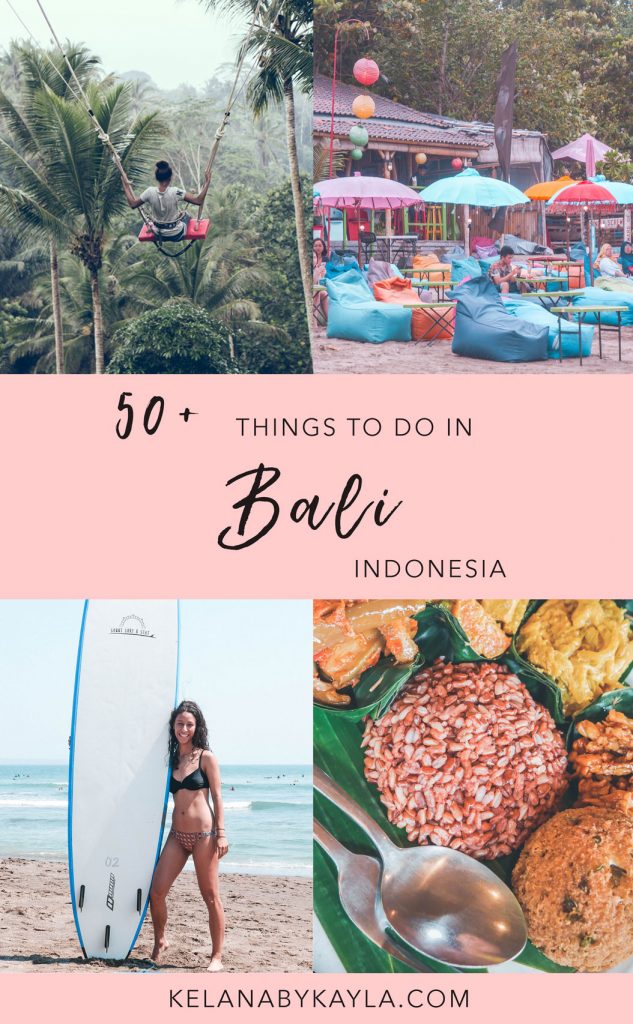 top things to do in Bali
